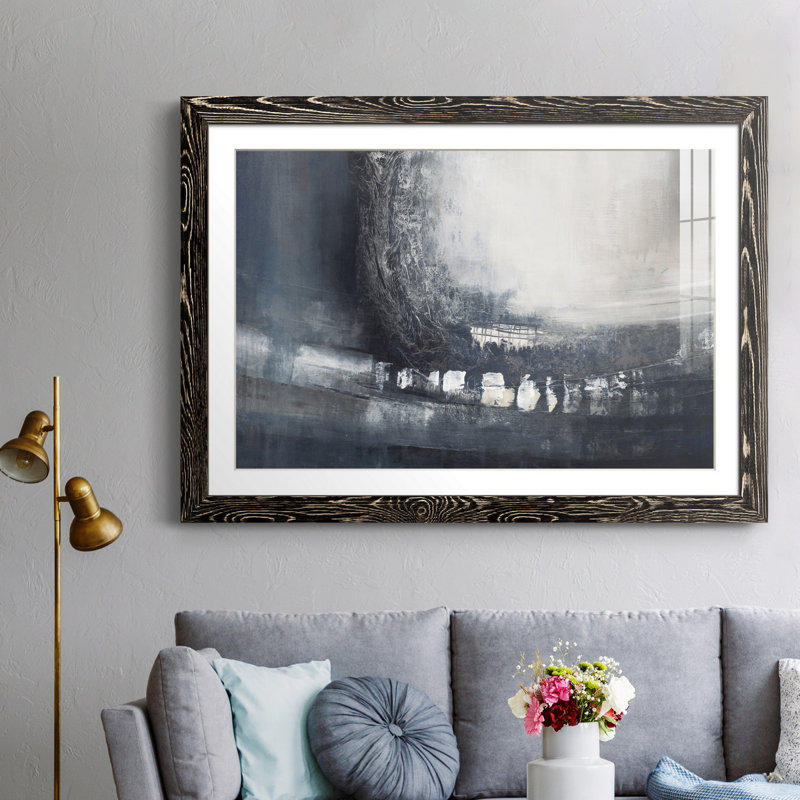 «Beyond Shadows I», reproduction d'art sur toile encadrée, H 31 po x l 44 po x P 1 po, Papier encadré noir