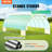 Walk-in Tunnel Greenhouse Galvanized Frame PE Cover-102299557-102299562