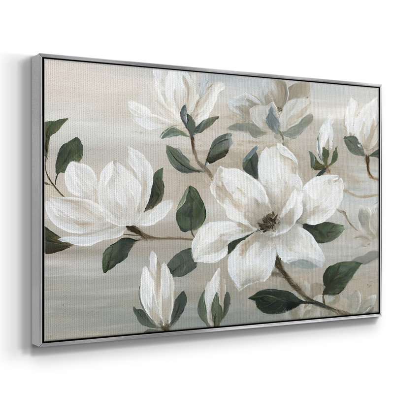 Southern Charm, reproduction sur toile encadrée, Argent, H 17 po x l 25 po x P 2 po
