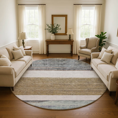 Premium Machine Washable Marasco AMF1624 Stripes Rug