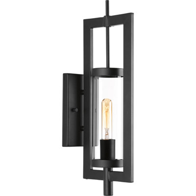 Applique murale d'extérieur noire Ceri H 20,75 po