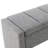 Dark Grey Storage Bench - Versatile For ' Rooms Modern Dorm With Upholstered Student Living-926374584