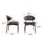 62.9" To 94.4" Sintered Stone Expandable Dining Table Set, Easy To Assemble-1051256815-1051411455
