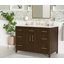 Armoire de meuble-lavabo simple 48 po Warner