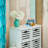Latonna 5.75"H Multi-Colored Book Stack Stained Glass Accent Lamp
