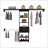 250 Closet System British, Bedroom, Black-1226001186