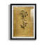 Reproduction d'art encadrée dorée Botanical II-1909931037-1909931030