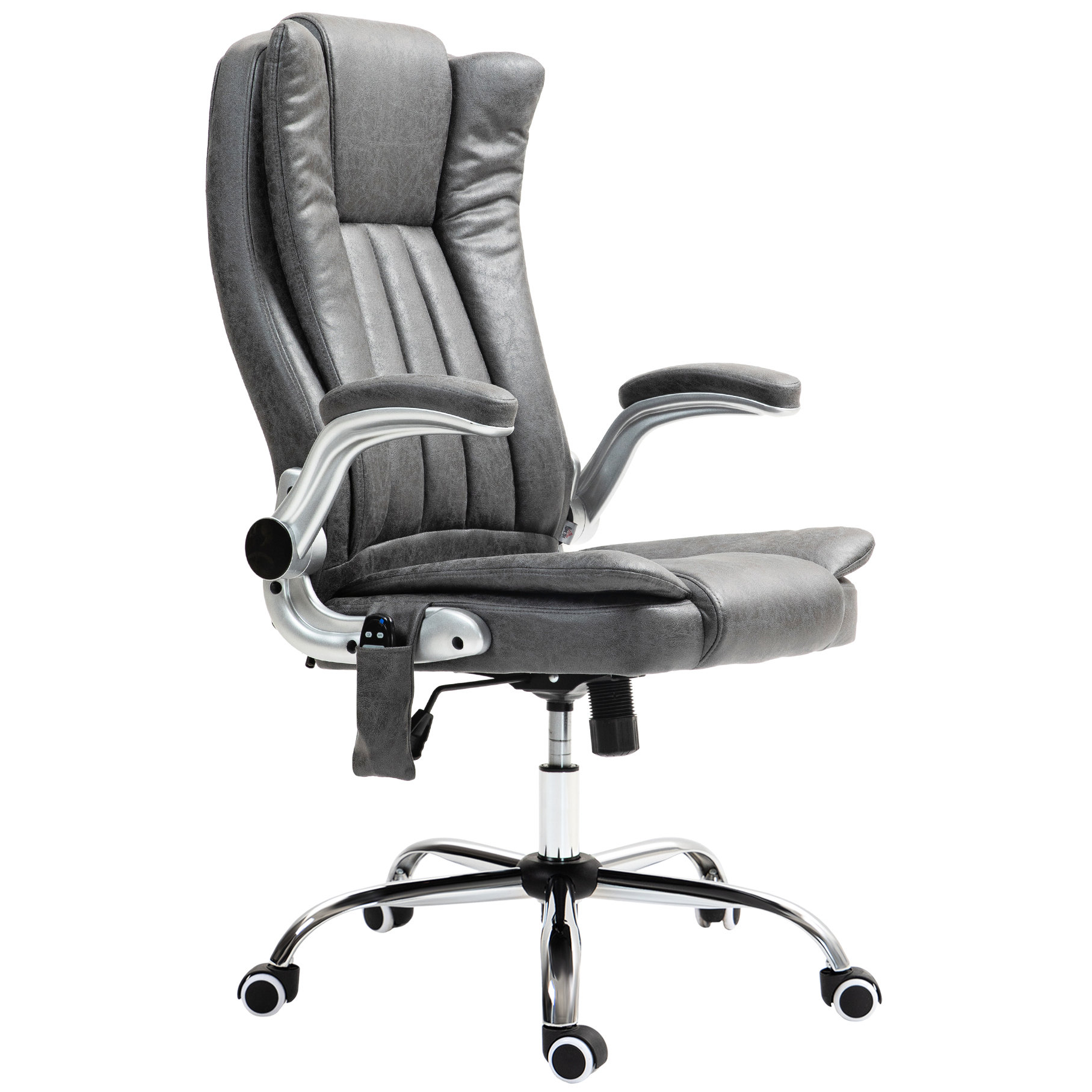 Secure Unit Chair Everly Quinn Adjustable Height Office Chair , Gray, With Vibration And ...