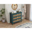 Commode 3 tiroirs au naturel, convenant à plusieurs pièces dans une table de couloir, un vestibule et un couloir-475619051