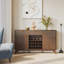 Armoire à vin en chêne 60 po Modern-1215044481