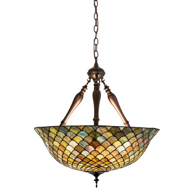 Luminaire bol suspendu 3 lumières