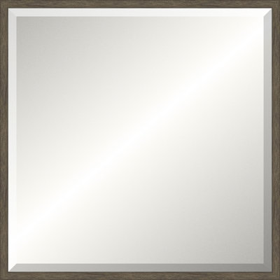 Grey Wood Legacy Mirror