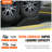 VEVOR Plastic 8'' L Modular Ramp