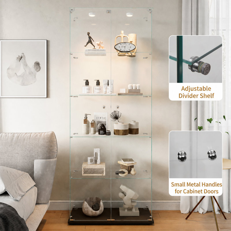 Display Case, Black puck Light
