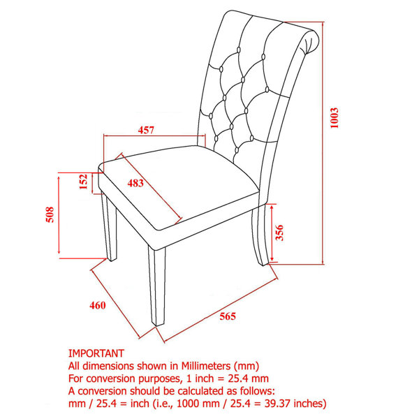 Dimensions du produit