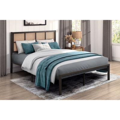 Grand lit plateforme Casual Coastal