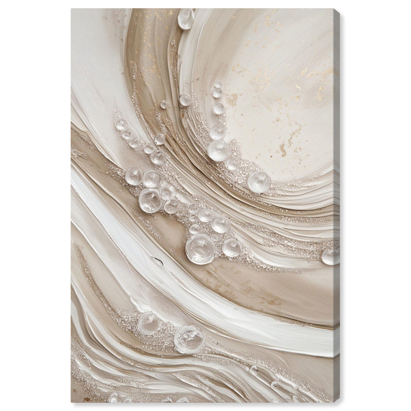 «Elegant Abstracts» par Art Remedy, H 36 po x l 24 po, Toile tendue avec châssis