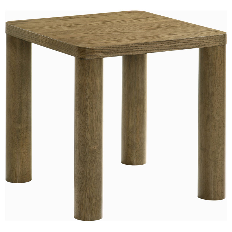 Table de bout Gilbarts, Brun