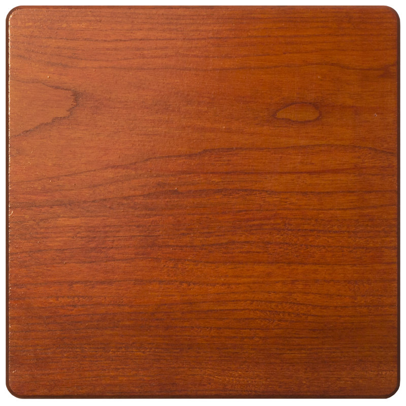 Table de bout Holmestrand, Noir, Cerisier foncé