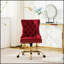 Chaise de bureau moderne rembourrée et capitonnée en velours avec base en métal doré, chaise de bureau pivotante réglable-1807764640-1807764646-1807764650