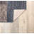 Allyne Geometric Tufted Blue/Cream/Gray Non-Slip Rubberback Area Rug-2045413819