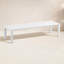 Table de salle à manger extensible en plastique Farrah-556616547-556616551
