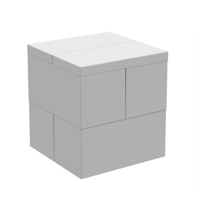 Tabouret décoratif en plastique