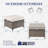 Jenesys Outdoor Wicker Sofa Set With Club Chairs & Ottomans - Comfortable, Durable For Patios & Gardens-741770803