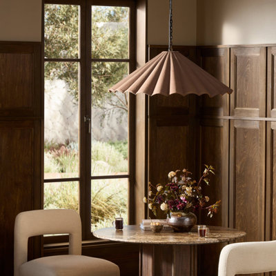 Fiorella Pendant-Espresso Canvas