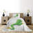 Coastal Polyester Coverlet