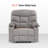 Wide Power Recliner Lift Chair with Extended Footrest For Big People, Fabric-588871144