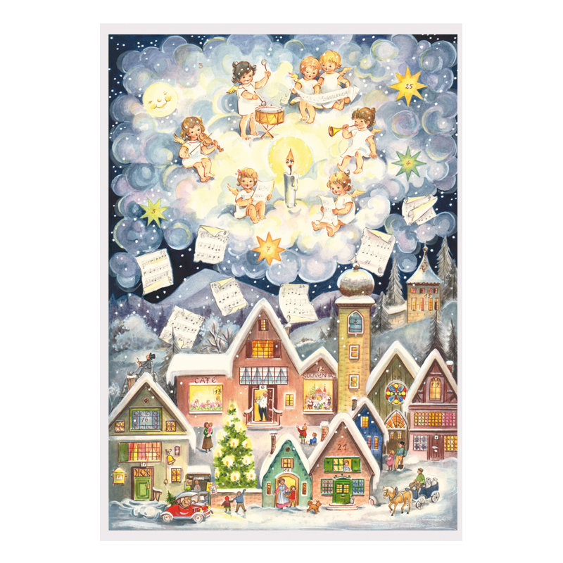 Calendrier de l'Avent Sellmer - Angels Over Village