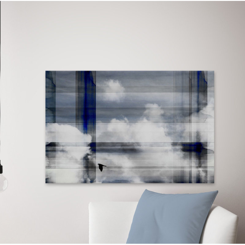 « free flight » par parvez taj,, reproduction d’art sur toile tendue, 30 po x 45 po