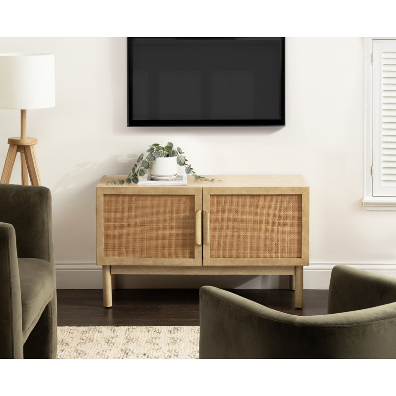 Armoire multimédia Ori Rattan