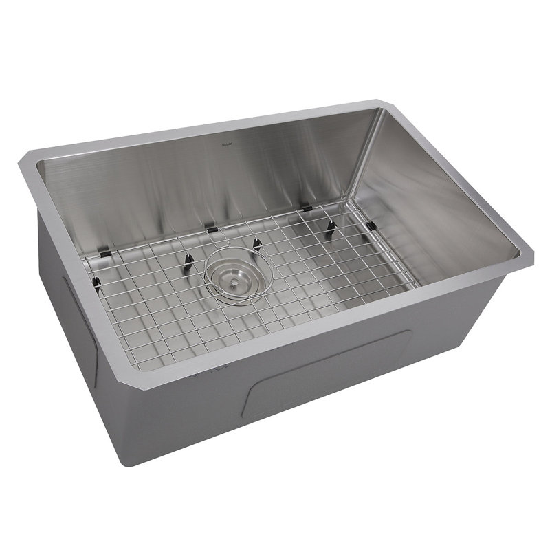 Pro Series 30 " L Undermount Single Bowl Stainless Steel Kitchen Sink