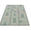 Rug & Kilim’S Scandinavian Rug In Seafoam Green And Teal Blue Geometric Patterns-2063693030