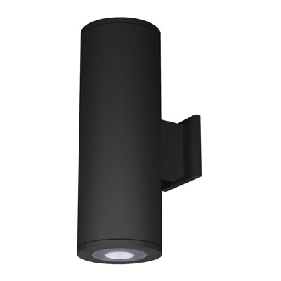 Appliquee à bras extérieur 2 lumières del Tube Architectural