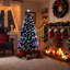 Lighted Artificial Christmas Tree-373842157