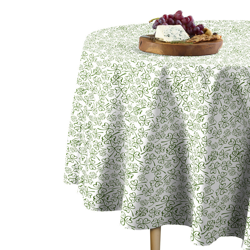 Zyin Round Tablecloth, 84" x 84"