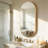 Oval Metal Wall Mirror-24577864