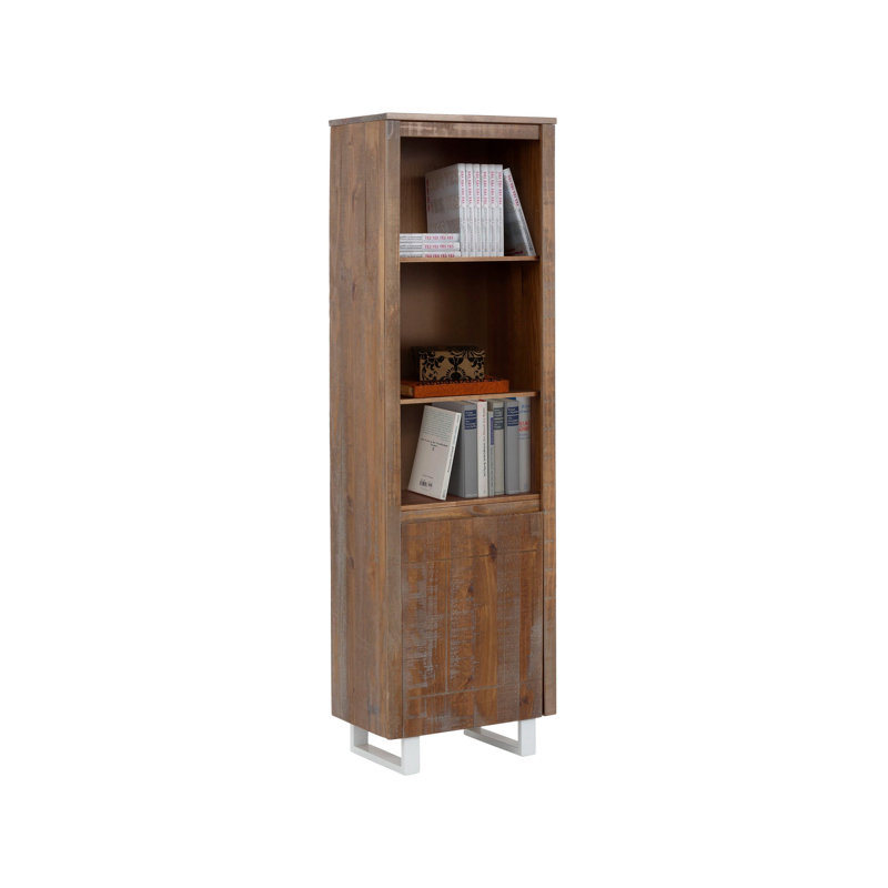 Clintonpark 55cm W Solid Wood Standard Bookcase, Medium