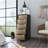 5-Drawer Rectangle Dresser Wenge And Light Oak-820654481