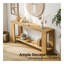 Console 63 "avec tablette de rangement Boho