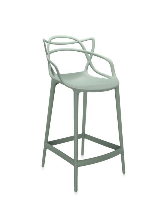 Masters Outdoor Bar Stool, Counter, Sage Green