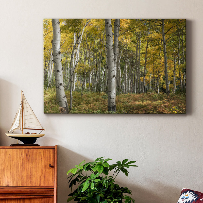 Aspen Grove II - impression sur toile tendue, H 18 po x l 12 po x P 1 po