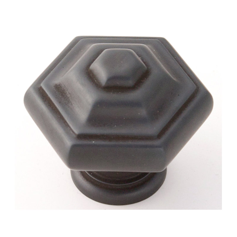 Geometric Knob, Bronze