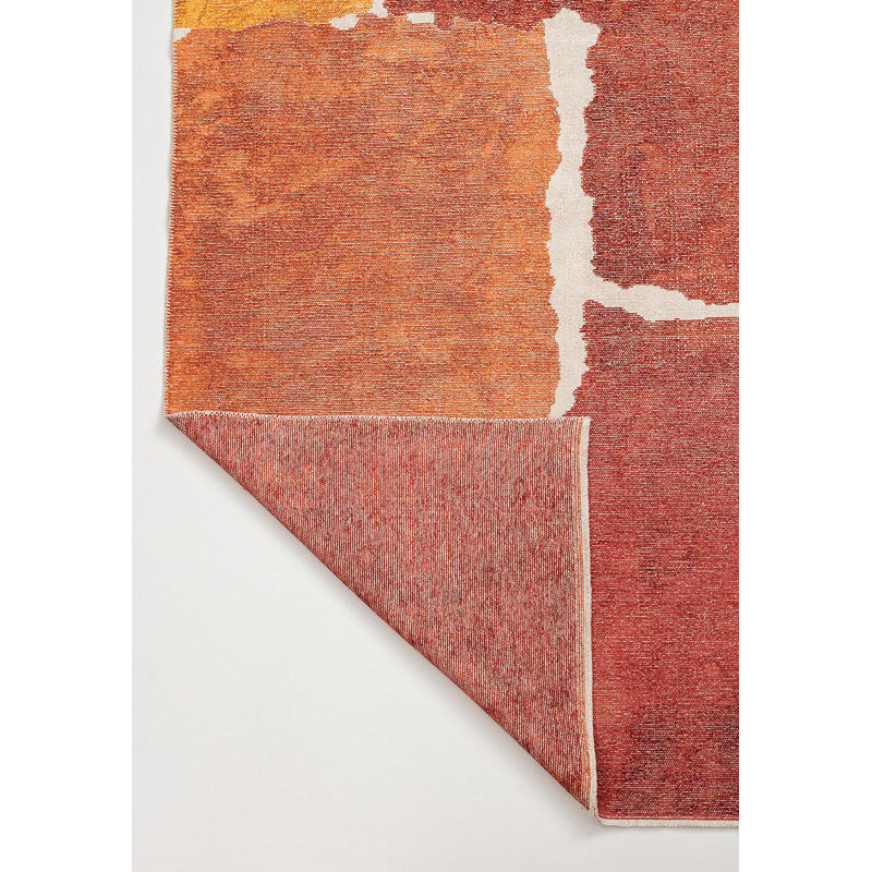 Modern Abstract Color Block, Rectangle 9' x 12'