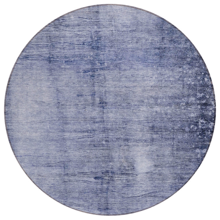Washable Abstract Indoor / Outdoor Rug