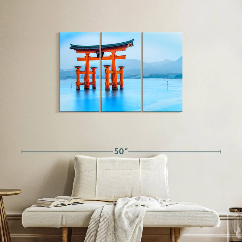 Lilie Miyajima Torii Gate, 24" H x 38" W