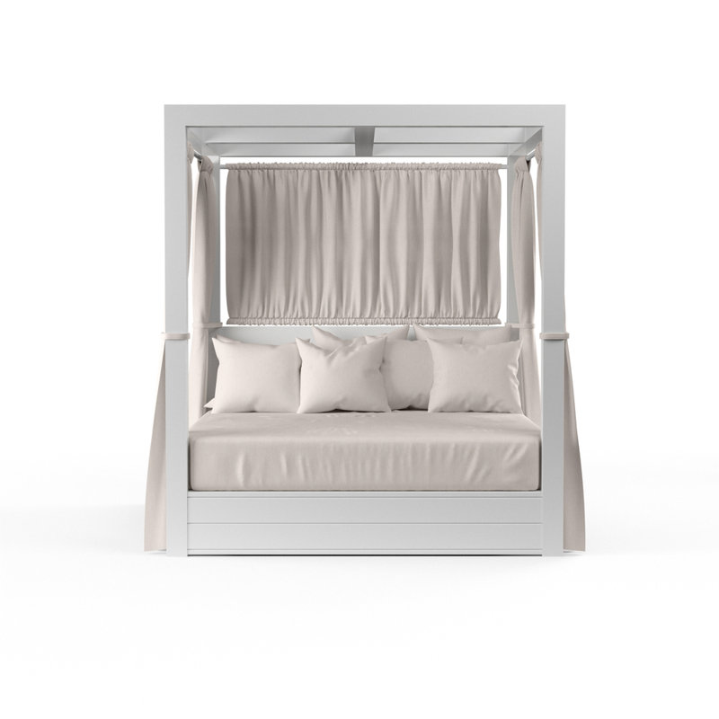 Lit de jour en toile Newport, Toile Sunbrella® naturelle